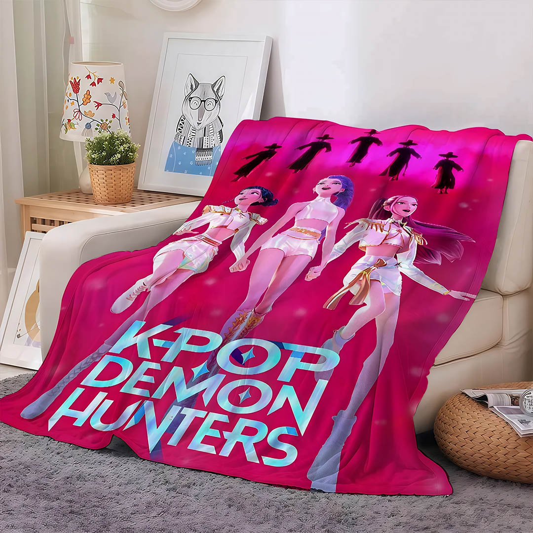 Plaid Kpop Demon Hunters Huntrix et Saja Boys – Image 4